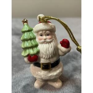 Lenox Porcelain Santa Claus - Christmas Ornament